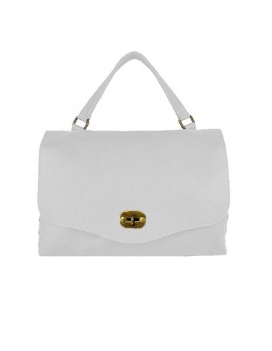 Marzia - Leather Shoulder Bag with Side Studs