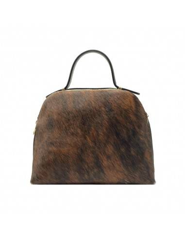 Lana - Made in Italy Cavallino and Leather Handbag